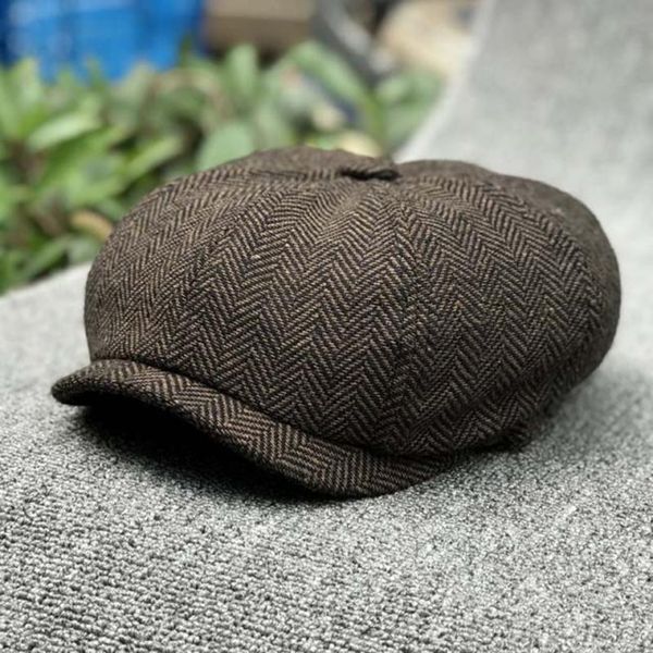 berets men sboy cap tweed octagonal british gatsby cabbies hat headpiece beret hats detective retro flat caps nz108, Blue;gray
berets men sboy cap tweed octagonal british gatsby cabbies hat headpiece beret hats detective retro flat caps nz108, Blue;gray