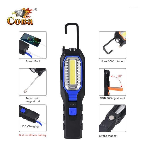 portable lanterns coba power bank led work light 4 modes 2000lm waterproof built-in battery usb rechargeable adjustable magnetic torch1
portable lanterns coba power bank led work light 4 modes 2000lm waterproof built-in battery usb rechargeable adjustable magnetic torch1
