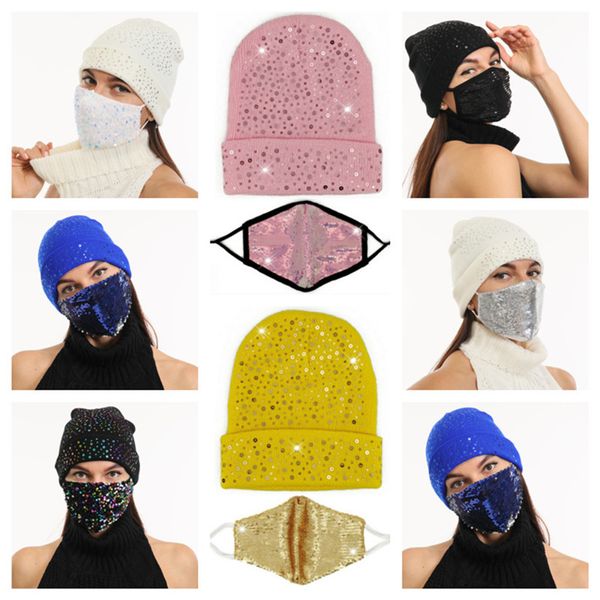 winter mask knit hats sets women girls glitter beanie cap with face mask sequin hats woolen skull caps outdoor cycling hats e122809, Yellow
winter mask knit hats sets women girls glitter beanie cap with face mask sequin hats woolen skull caps outdoor cycling hats e122809, Yellow