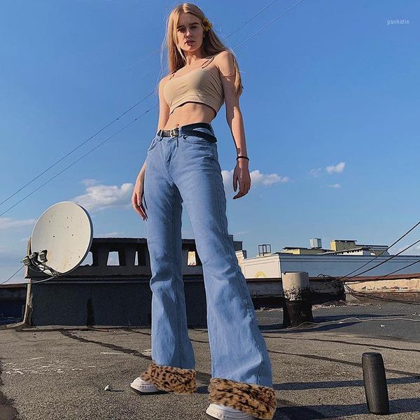 patchwork leopard boot cut jeans women vintage aesthetic 90s streetwear denim trousers low waist slim flare pants1, Blue
patchwork leopard boot cut jeans women vintage aesthetic 90s streetwear denim trousers low waist slim flare pants1, Blue