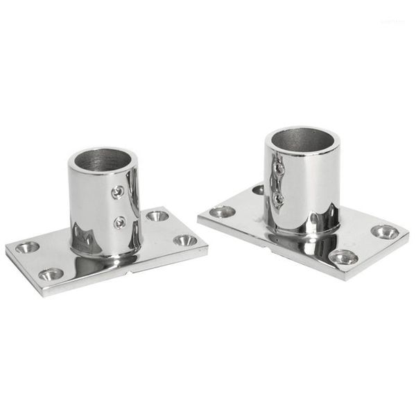 2pcs 90 degree t type 22mm 7/8 inch rectangular base stainless steel boat yacht hand marine hardware rail fittings tube1
2pcs 90 degree t type 22mm 7/8 inch rectangular base stainless steel boat yacht hand marine hardware rail fittings tube1