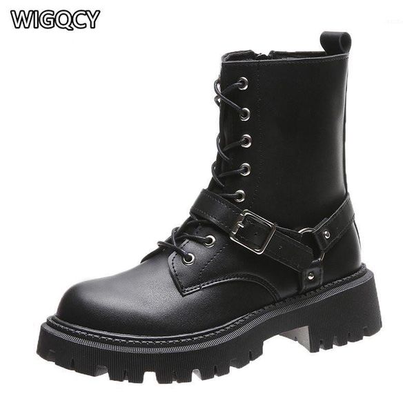 boots women 2021 fashion rivet round head square heel red fairy style short belt buckle motorcycle1, Black
boots women 2021 fashion rivet round head square heel red fairy style short belt buckle motorcycle1, Black