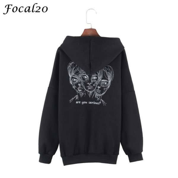 focal20 harajuku head embroidery women fleeces hoodies gothic punk oversize velvet hooded sweatshirt pullover streetwear y200915, Black
focal20 harajuku head embroidery women fleeces hoodies gothic punk oversize velvet hooded sweatshirt pullover streetwear y200915, Black