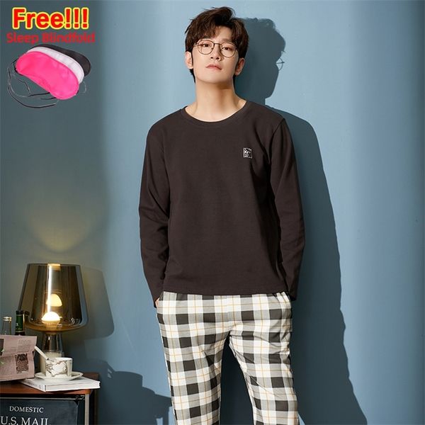 melifle fashion autumn pure black pajamas sets for men winter warm cotton satin male sleepwear atoff home silk lounge nightwear lj201113, Black;brown
melifle fashion autumn pure black pajamas sets for men winter warm cotton satin male sleepwear atoff home silk lounge nightwear lj201113, Black;brown