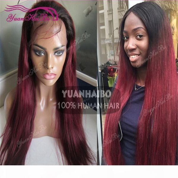 selling 1b 99j silky straight brazilian ombre hair two tone human hair burgundy full lace wig ing, Black;brown
selling 1b 99j silky straight brazilian ombre hair two tone human hair burgundy full lace wig ing, Black;brown