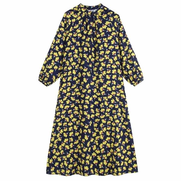 women fashion flower printing shirtdress single breasted chic midi dress pleats casual loose dress vestidos clothing ds2629 y200102, White;black
women fashion flower printing shirtdress single breasted chic midi dress pleats casual loose dress vestidos clothing ds2629 y200102, White;black