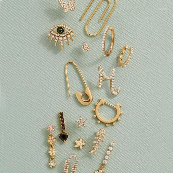 boho multicolor crystal round small hoop earrings fashion geometry eye star shape earrings for woman cz paperclip gold jewelry1, Golden;silver
boho multicolor crystal round small hoop earrings fashion geometry eye star shape earrings for woman cz paperclip gold jewelry1, Golden;silver