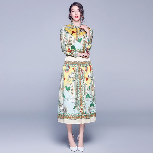 2021 new fashion designer flower print women charming button beach female long sleeve a-line pleated vestidos zqdj, Black;gray
2021 new fashion designer flower print women charming button beach female long sleeve a-line pleated vestidos zqdj, Black;gray