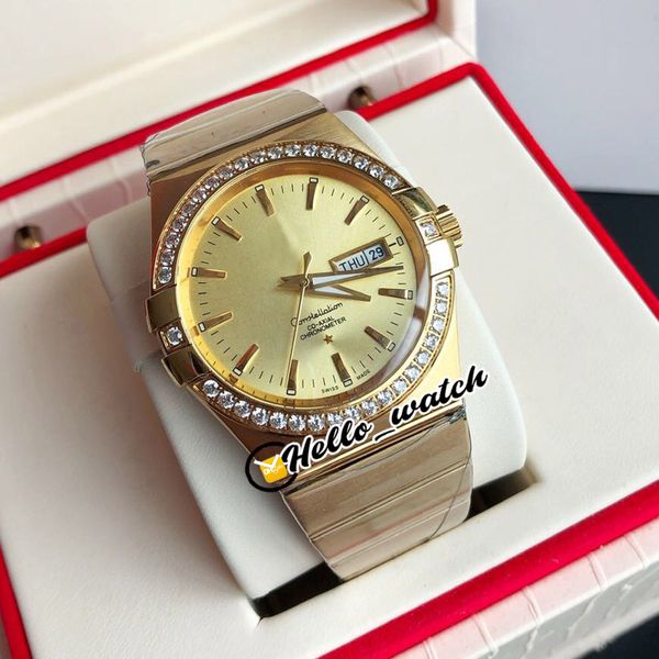 new day date 123.55.38.21.58.001 miyota 8215 automatic mens watch gold dial diamond bezel 18k yellow gold steel bracelet wathes hello_watch, Slivery;brown
new day date 123.55.38.21.58.001 miyota 8215 automatic mens watch gold dial diamond bezel 18k yellow gold steel bracelet wathes hello_watch, Slivery;brown