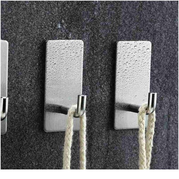 1pcs stainless steel wall hook coat towel hooks strong self adhesive hooks waterproof for bathroom storage holder tow sqcedv
1pcs stainless steel wall hook coat towel hooks strong self adhesive hooks waterproof for bathroom storage holder tow sqcedv