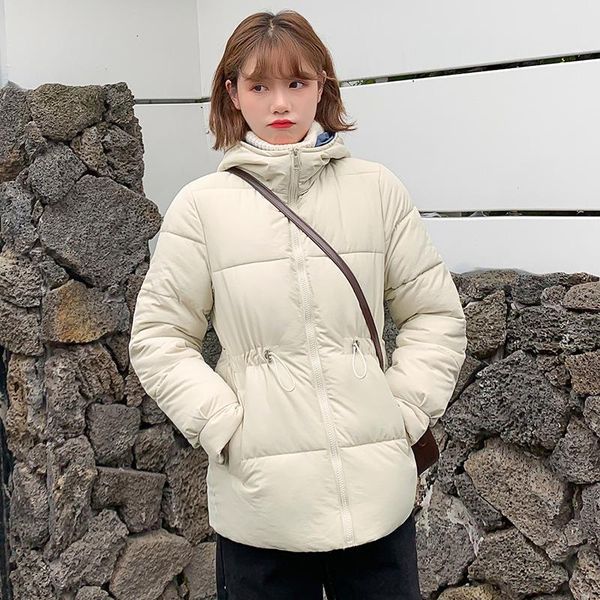 fashion contrast color winter jacket women casual warm adjustable waist short hooded parka coat female office lady 2020 new, Black
fashion contrast color winter jacket women casual warm adjustable waist short hooded parka coat female office lady 2020 new, Black