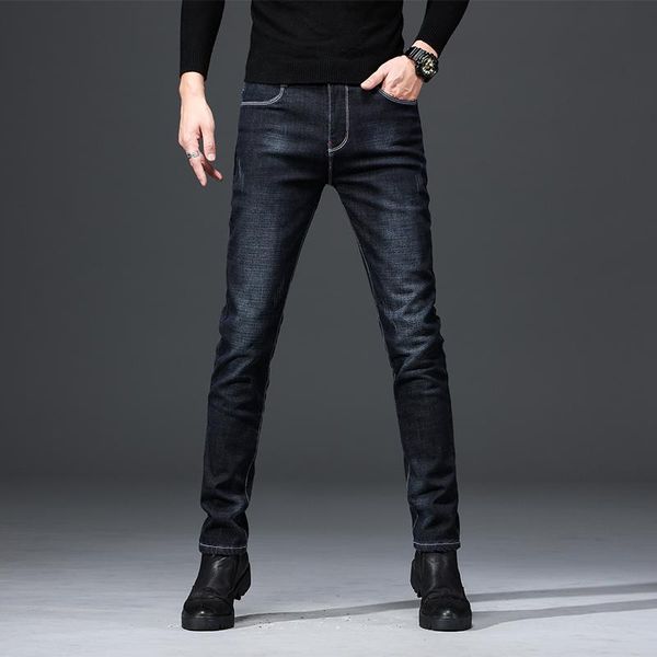 зимние мужские джинсы 2020 новый теплый slim fit бизнес мода сгущает denim брюки черный синий, Blue
зимние мужские джинсы 2020 новый теплый slim fit бизнес мода сгущает denim брюки черный синий, Blue