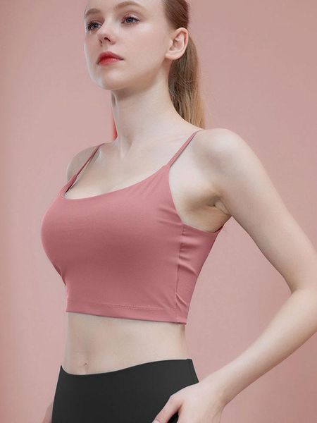 gym clothing 2021 back padded sports underwear absorption yoga vest can be worn outside quick-drying breathable fitness bra, White;black
gym clothing 2021 back padded sports underwear absorption yoga vest can be worn outside quick-drying breathable fitness bra, White;black