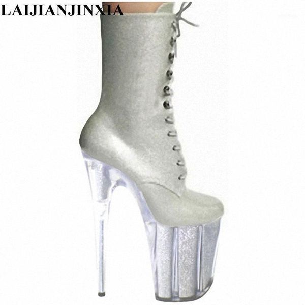 laijianjinxia new knight female 8 inch high heel platform ankle boots women autumn winter shoes silver pole dancing boots1, Black
laijianjinxia new knight female 8 inch high heel platform ankle boots women autumn winter shoes silver pole dancing boots1, Black