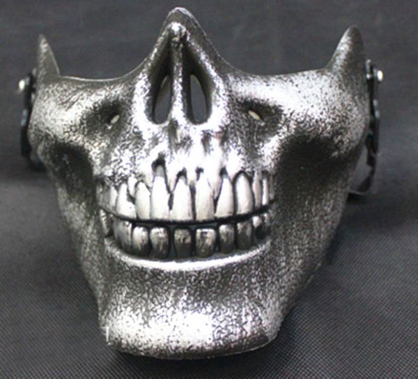 protective halloween field skulls half a face mask of terror outdoor products horror party cosplay
protective halloween field skulls half a face mask of terror outdoor products horror party cosplay