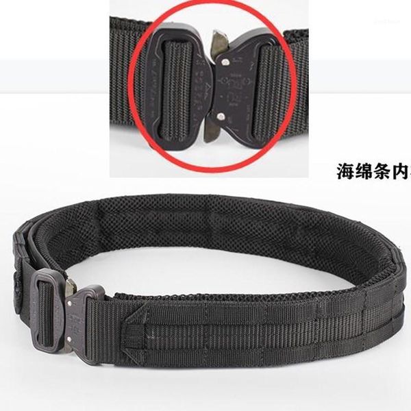 waist support tactical cs outdoor molle belt inner + outer +sponge pad army fighter hunting shooter hard material1, Black;gray
waist support tactical cs outdoor molle belt inner + outer +sponge pad army fighter hunting shooter hard material1, Black;gray