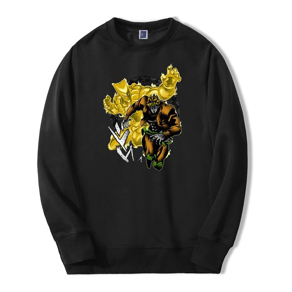 japan anime jojo men sweatshirt hoodies spring autumn dio the world casual streetwear jojo's bizarre adventure hip hop pullover, Black
japan anime jojo men sweatshirt hoodies spring autumn dio the world casual streetwear jojo's bizarre adventure hip hop pullover, Black