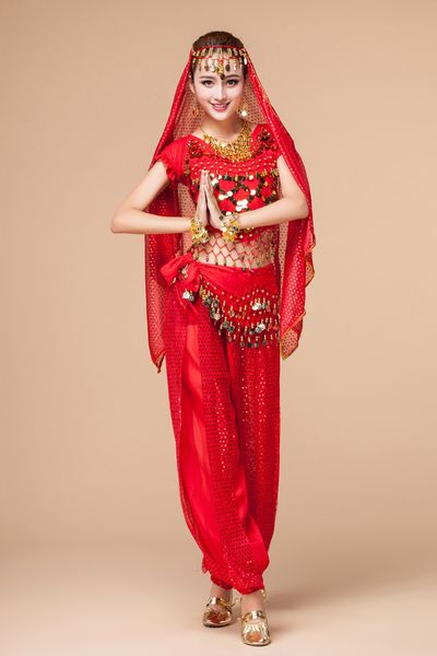 4pcs/set women belly dance costumes for woman belly dance dress bellydance suit lady stage clothes skirt belt veil set, Black;red
4pcs/set women belly dance costumes for woman belly dance dress bellydance suit lady stage clothes skirt belt veil set, Black;red