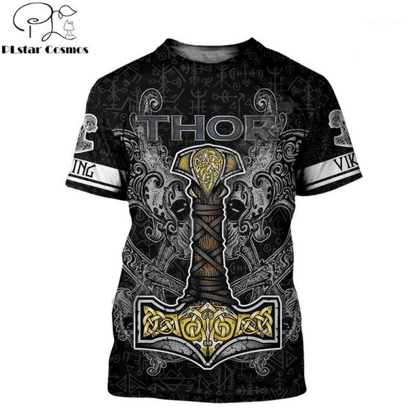 men's t-shirts 2021 summer fashion mens viking t-shirt odin tattoo 3d printed harajuku short sleeve t shirts casual drop 1, White;black
men's t-shirts 2021 summer fashion mens viking t-shirt odin tattoo 3d printed harajuku short sleeve t shirts casual drop 1, White;black