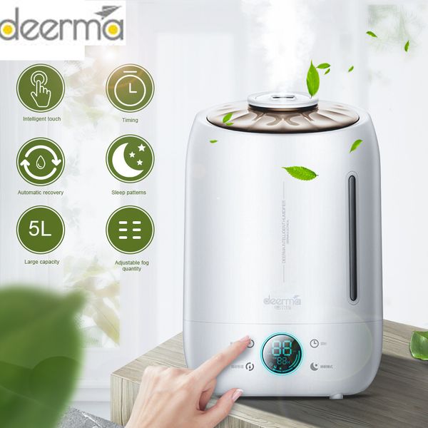 original deerma air humidifier aroma diffuser oil ultrasonic fog 5l quiet aroma mist maker led touch screen home water diffuser 1012
original deerma air humidifier aroma diffuser oil ultrasonic fog 5l quiet aroma mist maker led touch screen home water diffuser 1012