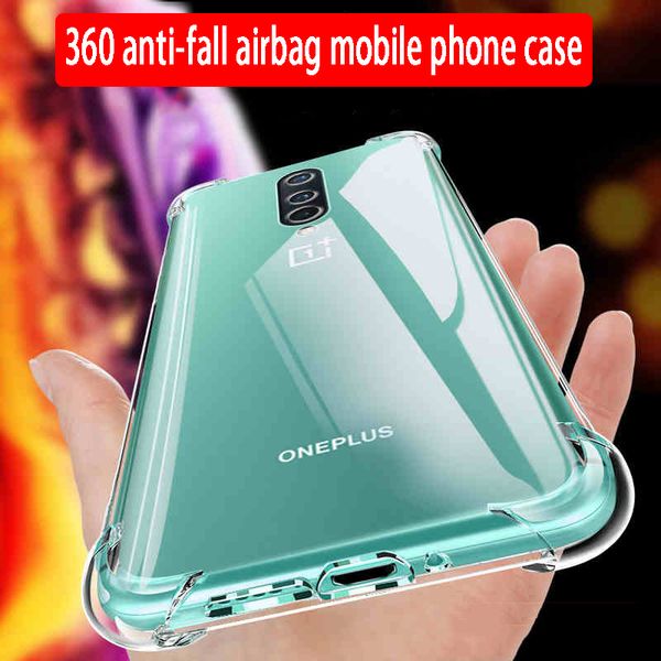 360 covered transparent airbag phone case on for oneplus 8 oneplus8 pro one plus 8pro oneplus8pro soft tpu silicone cover coque
360 covered transparent airbag phone case on for oneplus 8 oneplus8 pro one plus 8pro oneplus8pro soft tpu silicone cover coque
