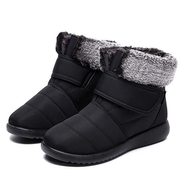 shoes for women waterproof casual winter boots for women plush furry women's ankle boots fashion style female, Black
shoes for women waterproof casual winter boots for women plush furry women's ankle boots fashion style female, Black
