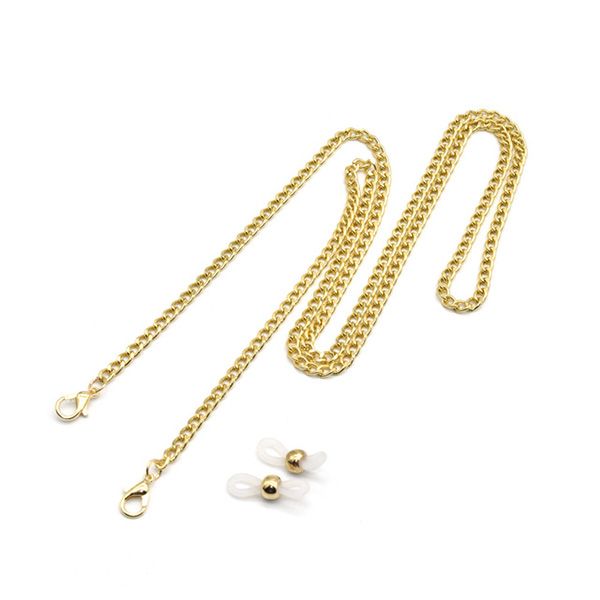 2021 chic women fashion gold color metal beads link chains for necklace mask sunglasses holder cord strap non-slip mask chain
2021 chic women fashion gold color metal beads link chains for necklace mask sunglasses holder cord strap non-slip mask chain