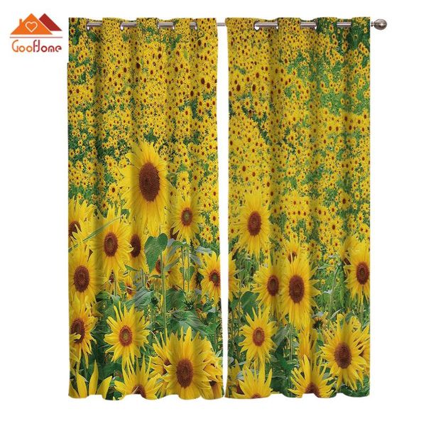 sunflower flower window curtains living room outdoor fabric drapes curtain home decor
sunflower flower window curtains living room outdoor fabric drapes curtain home decor