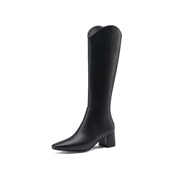 2021 the new street style square toe natural knee-boots black zipper leather high heels women's riding boots f8ol
2021 the new street style square toe natural knee-boots black zipper leather high heels women's riding boots f8ol