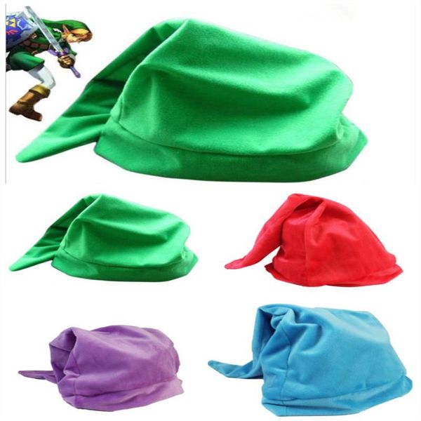 4 color game the legend of zelda cosplay costumes green hat plush cap prop
4 color game the legend of zelda cosplay costumes green hat plush cap prop