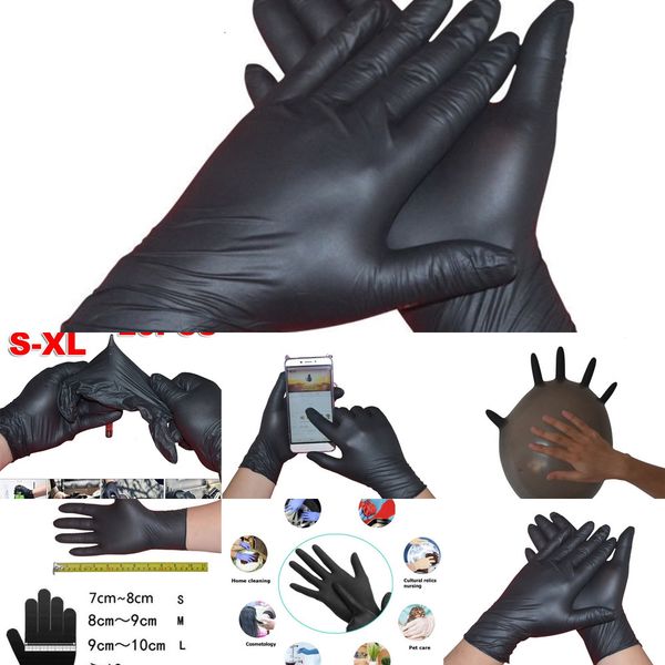 20pc s/m/l/xl disposable soft black nitrile latex sterile permanent tattoo gloves accessoriesacngreatseue
20pc s/m/l/xl disposable soft black nitrile latex sterile permanent tattoo gloves accessoriesacngreatseue