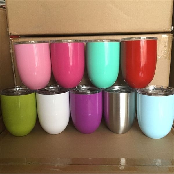 10oz egg cup wine glass tumbler double wall vacuum insulated stainless steel coffee mug with lids fedex shipping a05
10oz egg cup wine glass tumbler double wall vacuum insulated stainless steel coffee mug with lids fedex shipping a05