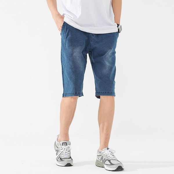 men's shorts washing knitted jeans loose simple polyester cotton casual regular pockets knee length, White;black
men's shorts washing knitted jeans loose simple polyester cotton casual regular pockets knee length, White;black