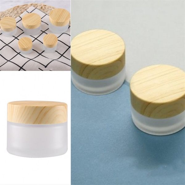 fashion frosting glass jars empty cosmetic containers wood grain cover eye face cream bottle lady 2 7rx f2
fashion frosting glass jars empty cosmetic containers wood grain cover eye face cream bottle lady 2 7rx f2