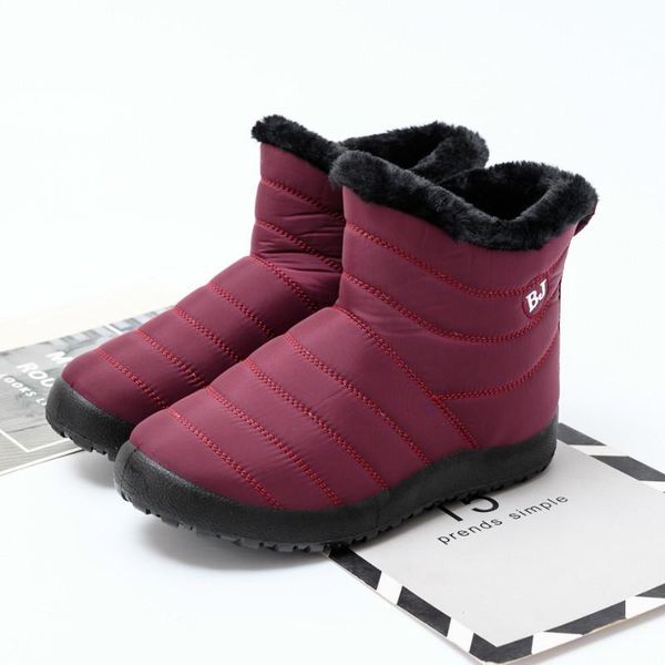 shoes women warm plush fur ankle boots winter female slip on flat casual shoes 2020 waterproof ultralight footwear snow boots, Black
shoes women warm plush fur ankle boots winter female slip on flat casual shoes 2020 waterproof ultralight footwear snow boots, Black