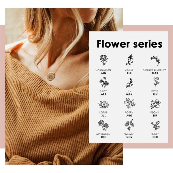 visunion classic design necklace stainless steel gold color necklace minimalist flower rose daisy pattern new, Silver
visunion classic design necklace stainless steel gold color necklace minimalist flower rose daisy pattern new, Silver