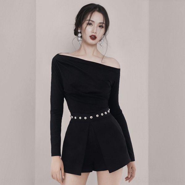vvrve 2020 spring and suit high-end women's one shoulder goddess style summer high pants slim end women's trousers fashion summer, Gray
vvrve 2020 spring and suit high-end women's one shoulder goddess style summer high pants slim end women's trousers fashion summer, Gray