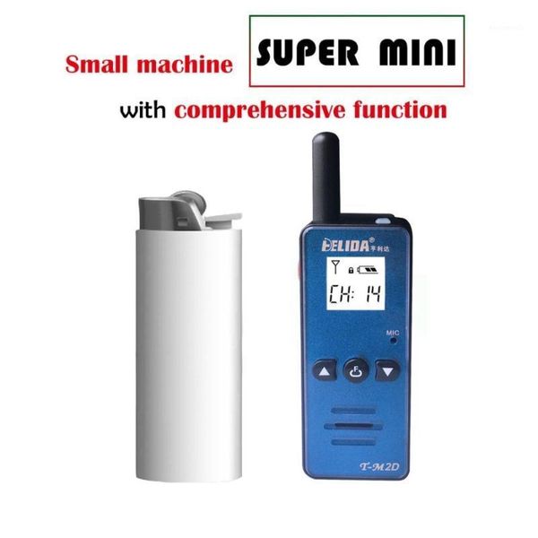 1pcs helida t-m2d 2w super mini two way radio frs gmrs uhf 400-520mhz mini walkie talkie for outdoor and indoor using1
1pcs helida t-m2d 2w super mini two way radio frs gmrs uhf 400-520mhz mini walkie talkie for outdoor and indoor using1