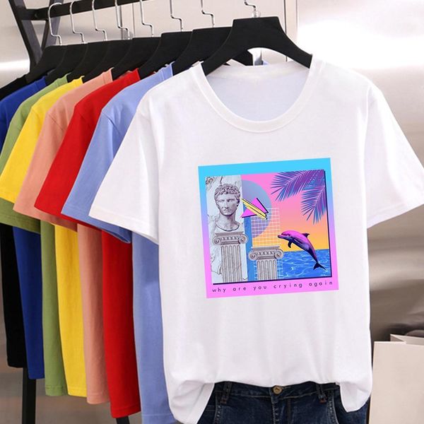 punk hip hop new t-shirt female beautiful michelangelo printing t shirt hipster o-neck oversize tshirt, White
punk hip hop new t-shirt female beautiful michelangelo printing t shirt hipster o-neck oversize tshirt, White
