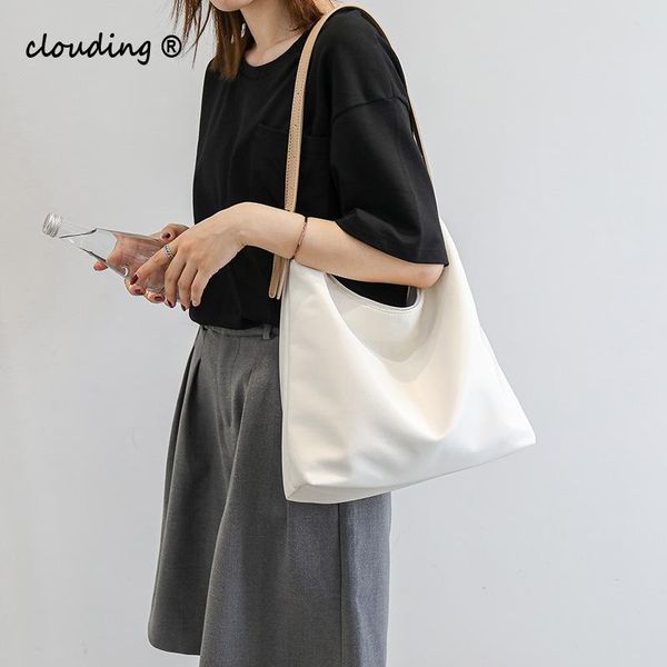 solid color women's shoulder bag fashion large capacity messenger canvas bag shopping nylon tote for summer
solid color women's shoulder bag fashion large capacity messenger canvas bag shopping nylon tote for summer