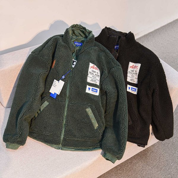 men's jackets ader wool coat women's fleece on both sides wear ader thickened autumn and winter new lamb cashmere tide brand, Black;brown
men's jackets ader wool coat women's fleece on both sides wear ader thickened autumn and winter new lamb cashmere tide brand, Black;brown