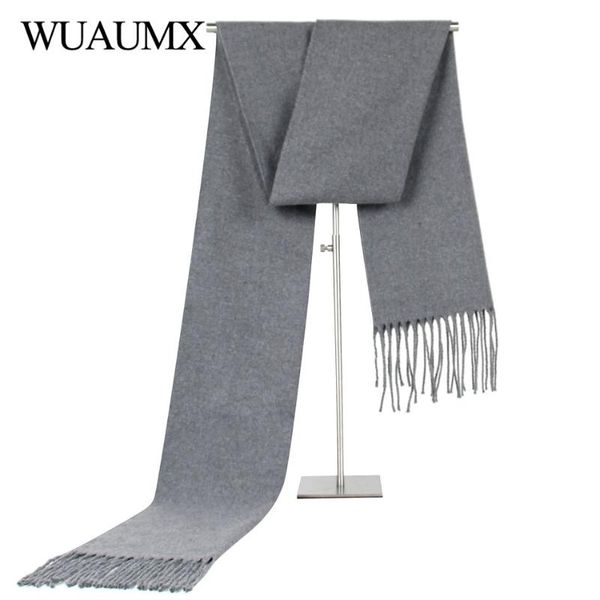 scarves wuaumx casual solid scarf men winter male imitation cashmere warm with tassels shawls neckerchief echarpe 9colors, Blue;gray
scarves wuaumx casual solid scarf men winter male imitation cashmere warm with tassels shawls neckerchief echarpe 9colors, Blue;gray