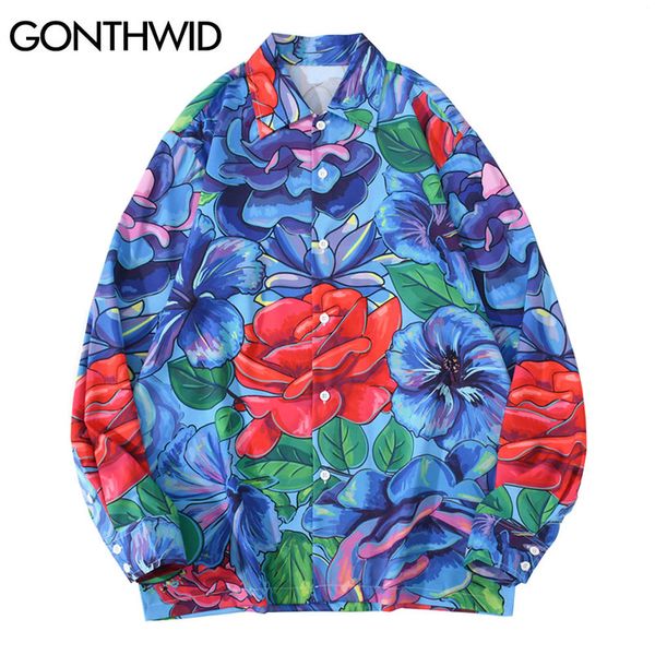 rose flowers print floral hawaiian beach shirts streetwear men hip hop harajuku long sleeve button party blouse kg-297, White;black
rose flowers print floral hawaiian beach shirts streetwear men hip hop harajuku long sleeve button party blouse kg-297, White;black