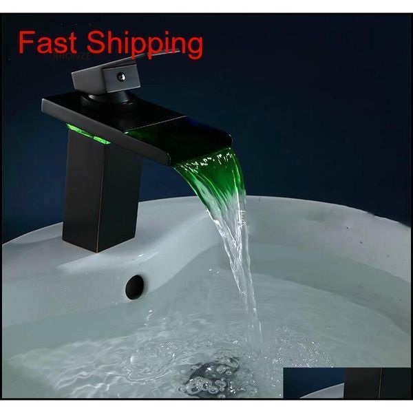 black water powered led faucet bathroom basin faucet brass mixer tap waterfall jlllsx xmhyard 
black water powered led faucet bathroom basin faucet brass mixer tap waterfall jlllsx xmhyard