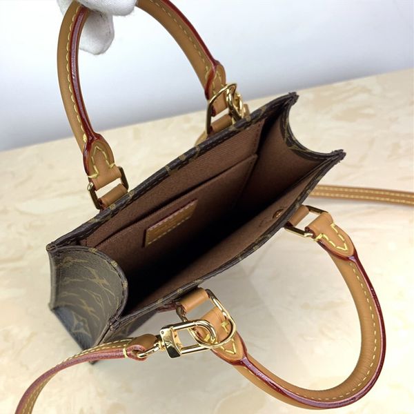 2021 new bag sac plat handbag double bag cowhide women's cross-body fashion trim leather classic handle petit tote women's hocml, Brown;gray
2021 new bag sac plat handbag double bag cowhide women's cross-body fashion trim leather classic handle petit tote women's hocml, Brown;gray