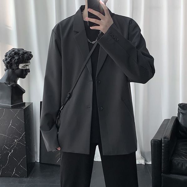 2021 masculine suits spring new student suit mark wild fashion young clothes mk89, White;black
2021 masculine suits spring new student suit mark wild fashion young clothes mk89, White;black
