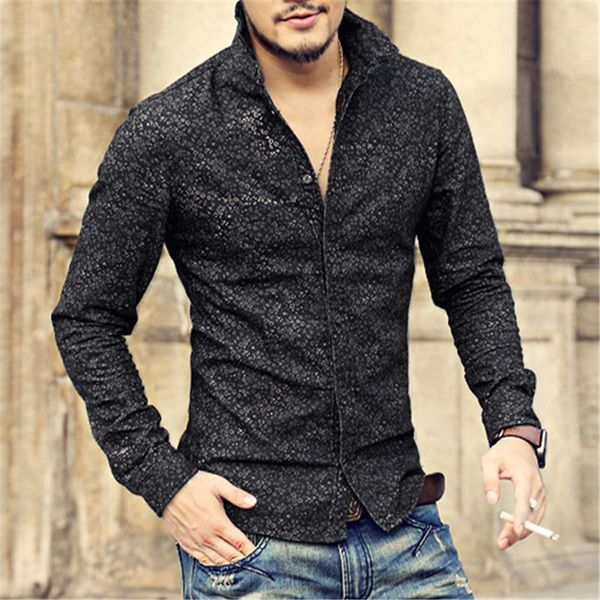 black denim shirt brand long sleeve stand collar men floral printing casual slim fit camisa social masculina s2002, White;black
black denim shirt brand long sleeve stand collar men floral printing casual slim fit camisa social masculina s2002, White;black