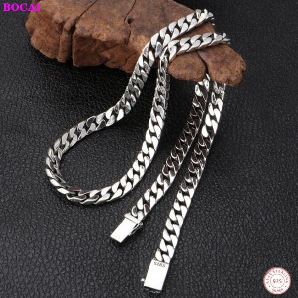 chains bocai100% real s925 sterling silver necklace personality simple thai retro thick models men and women
chains bocai100% real s925 sterling silver necklace personality simple thai retro thick models men and women