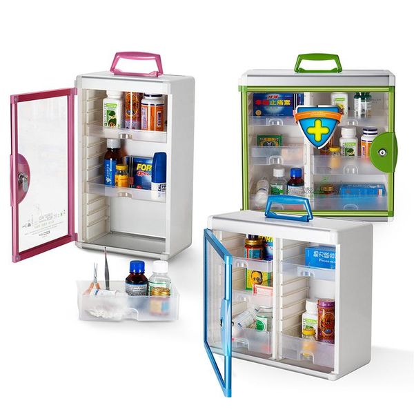 wall-mounted large box b8029 aluminum alloy with lock large-capacity home box