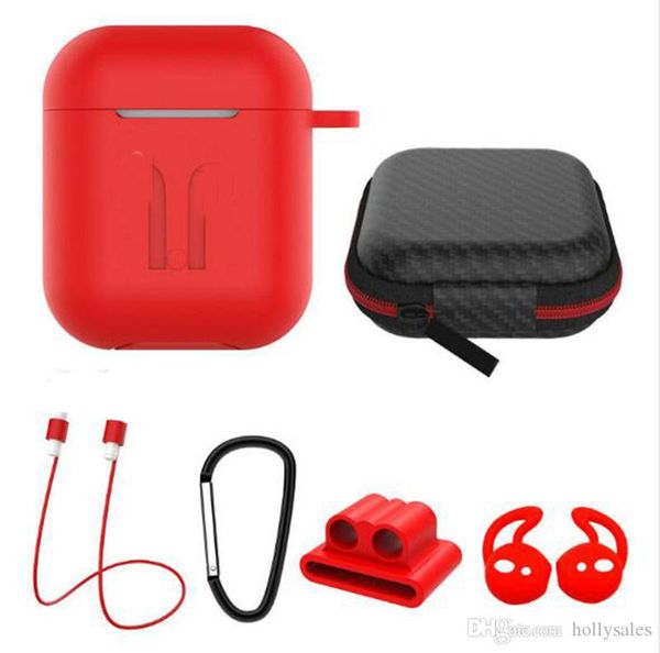 6 in 1 cases silicone protective cover for air pods headphone cover for earphone with anti lost strap earhooks also have case for i9s i10
6 in 1 cases silicone protective cover for air pods headphone cover for earphone with anti lost strap earhooks also have case for i9s i10